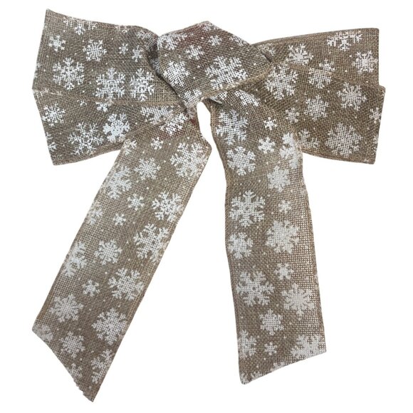 Holiday Style Decorative Bows & Mesh Set New Christmas - Picture 3 of 6